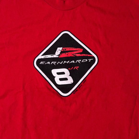 Dale Earnhardt Jr Chase Authentics #8 Red Racing Graphic T-shirt Youth Size XL - Picture 2 of 5